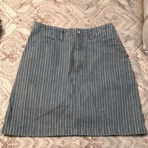 Dockers Jean Skirt Sz 12 Excellent Condition